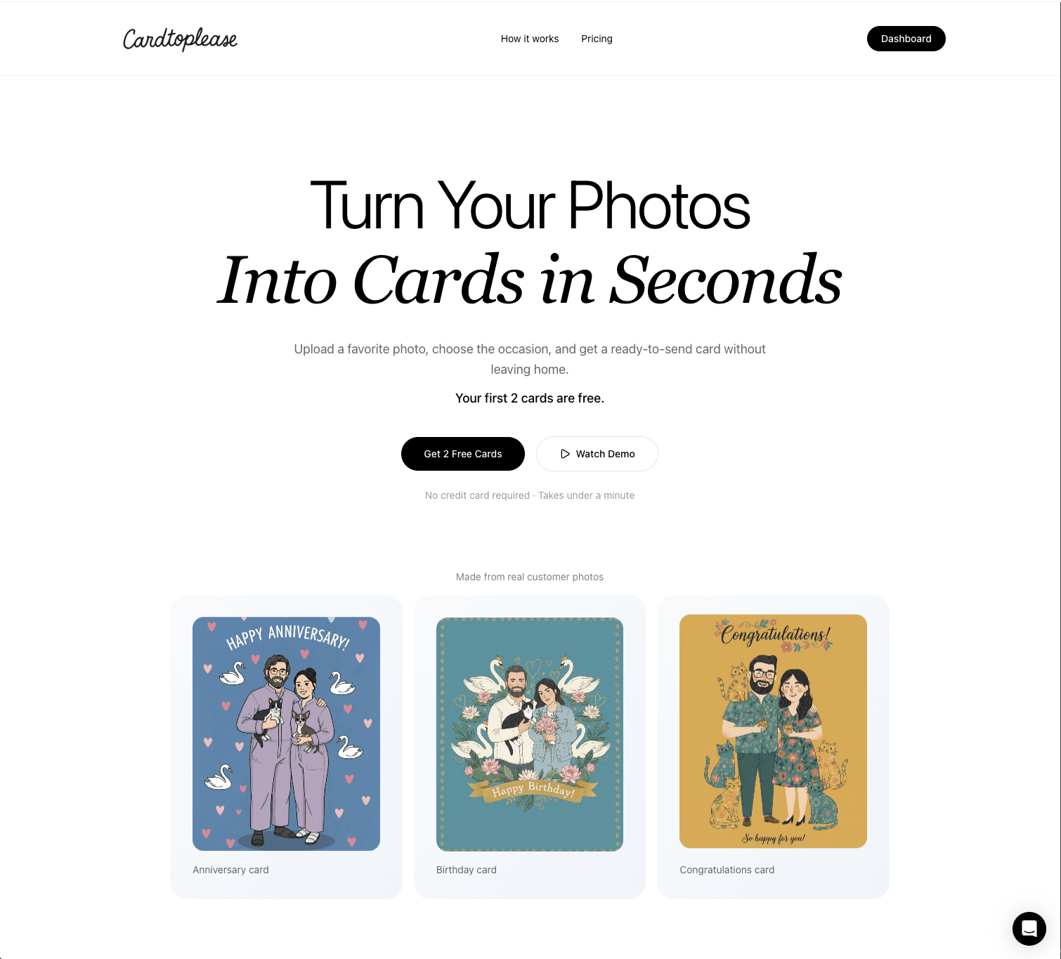 CardToPlease screenshot